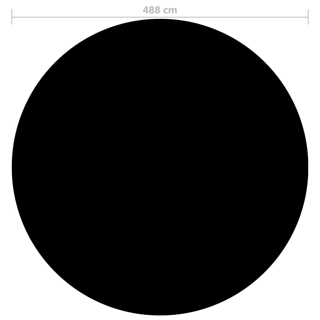 Zwembadhoes 488 Cm Pe Zwart 1 Ø 488 cm