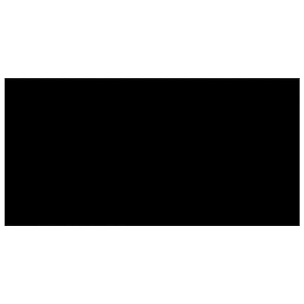 Zwembadhoes 488x244 cm PE zwart 488 x 244 cm Zwart