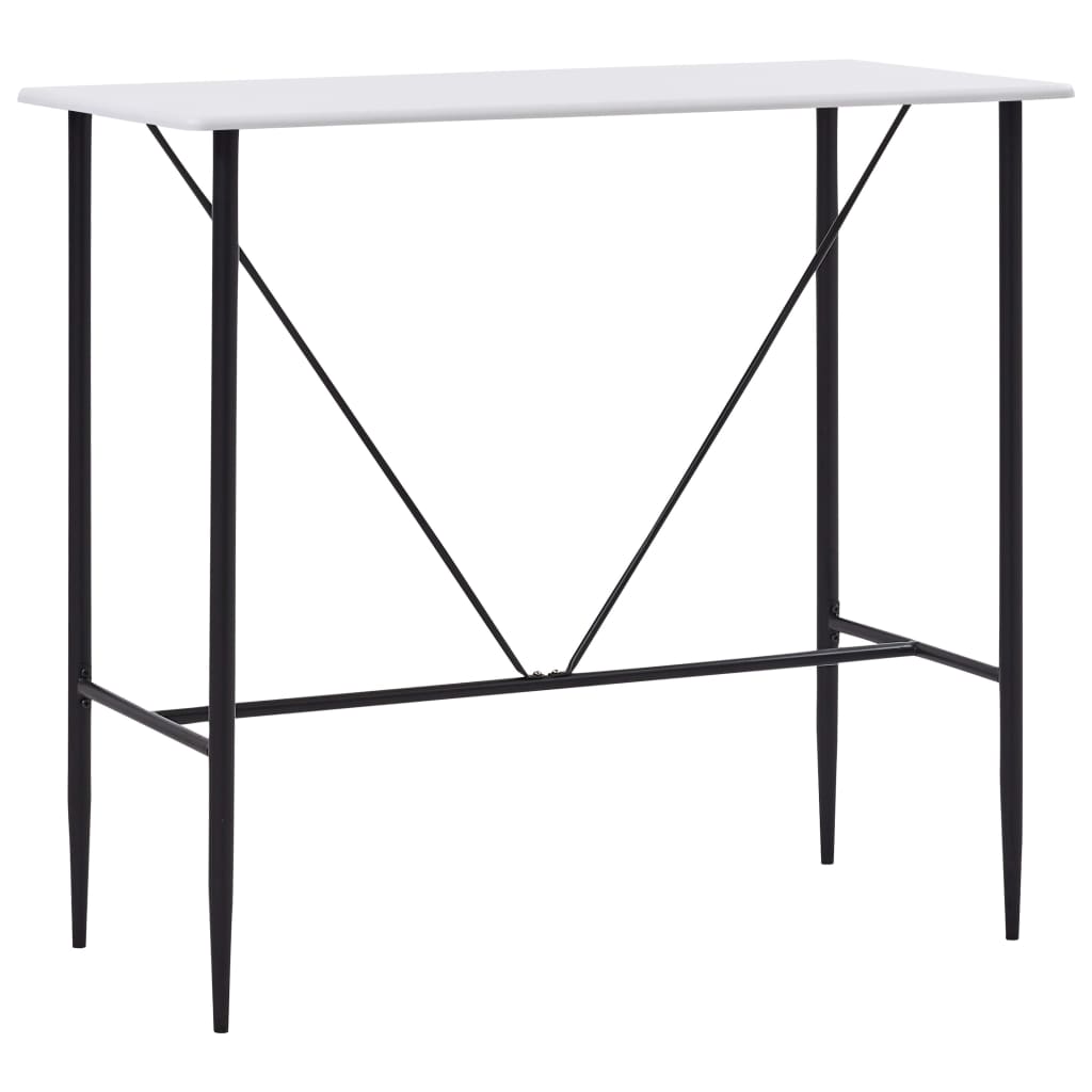 Bartafel 20X60X0 Cm Mdf Wit
