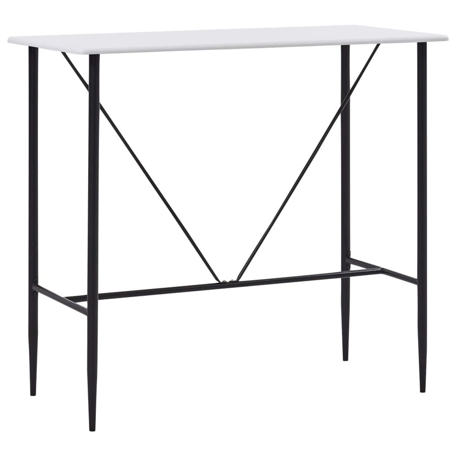 Bartafel 20X60X0 Cm Mdf Wit