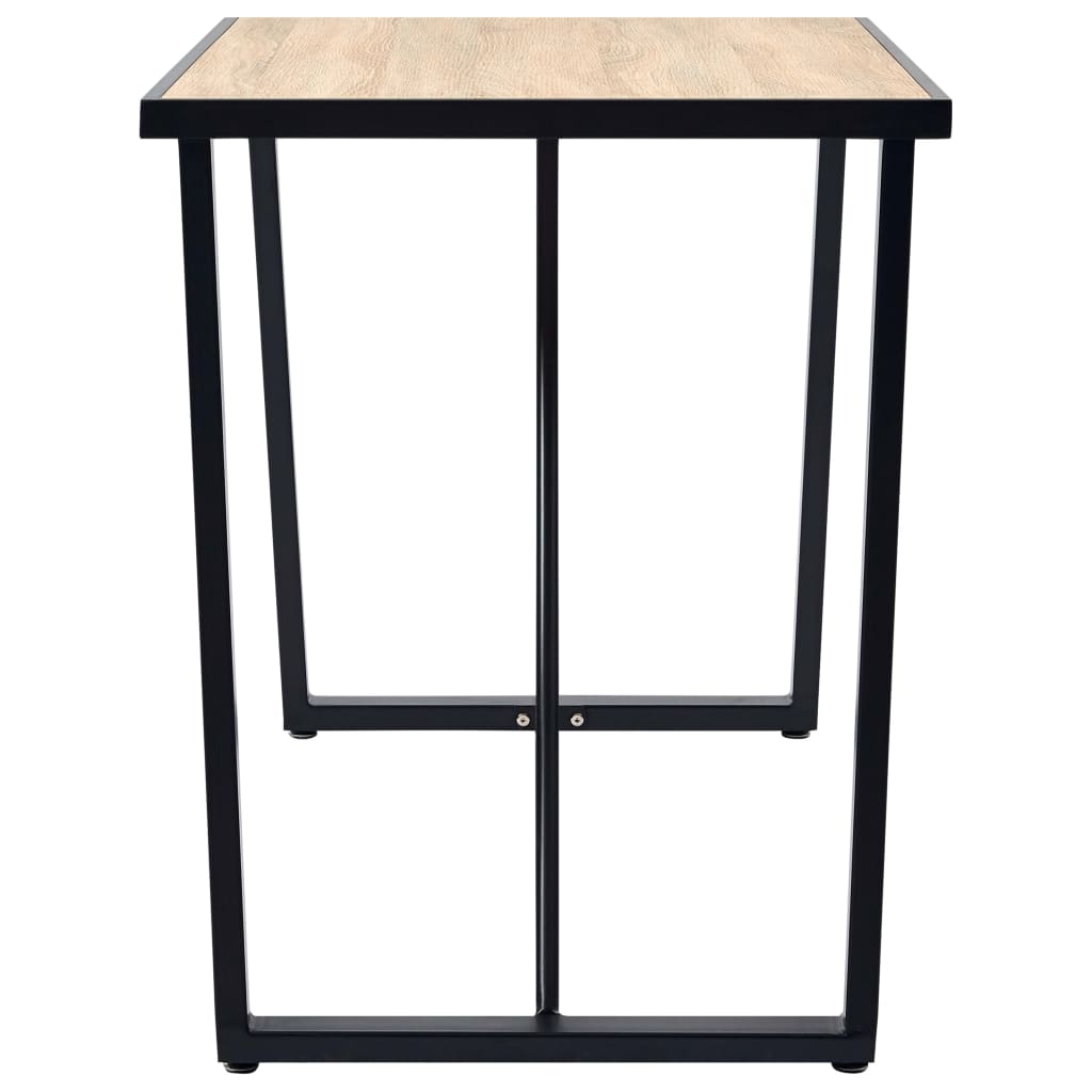 Eettafel Mdf Eikenkleurig 120 x 60 x 75 cm