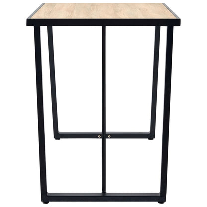 Eettafel Mdf Eikenkleurig 120 x 60 x 75 cm