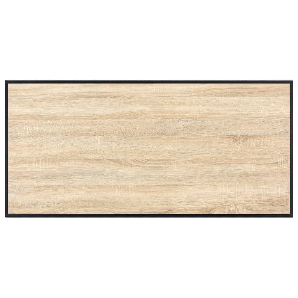 Eettafel Mdf Eikenkleurig 120 x 60 x 75 cm