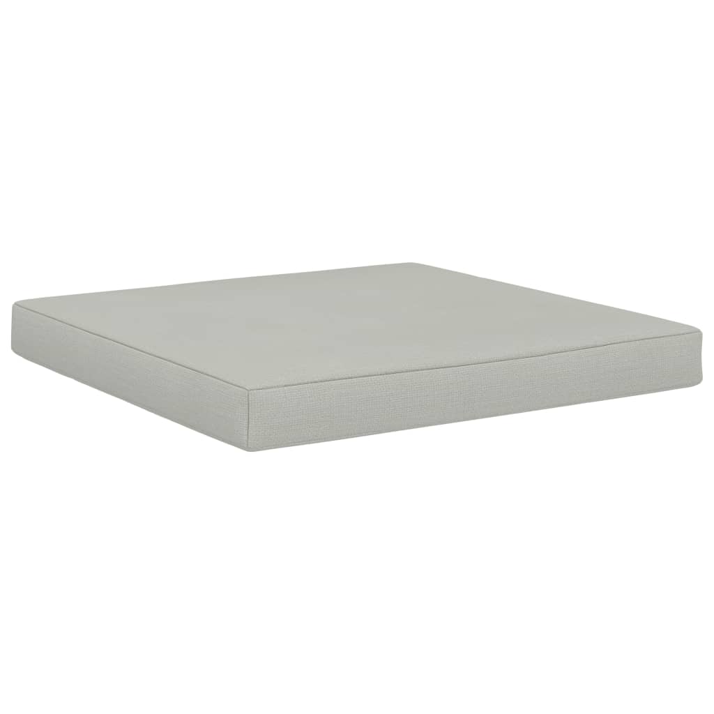 Vloerpalletkussen 60X61,5X6 Cm Stof Beige