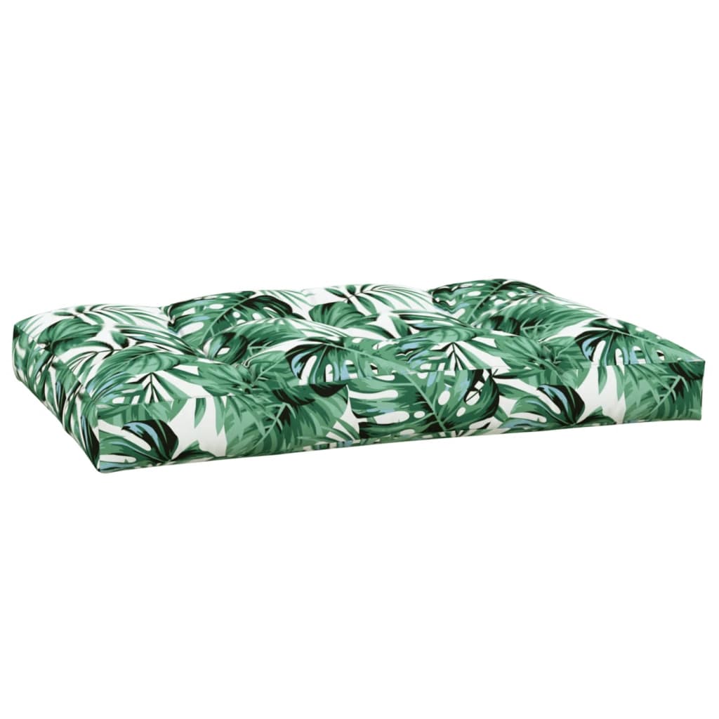 Palletkussen 120x80x12 cm stof groen