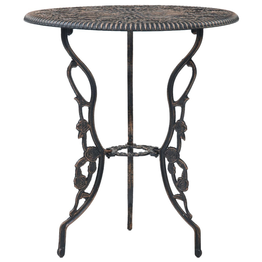 -Delige Bistroset Gietaluminium Brons