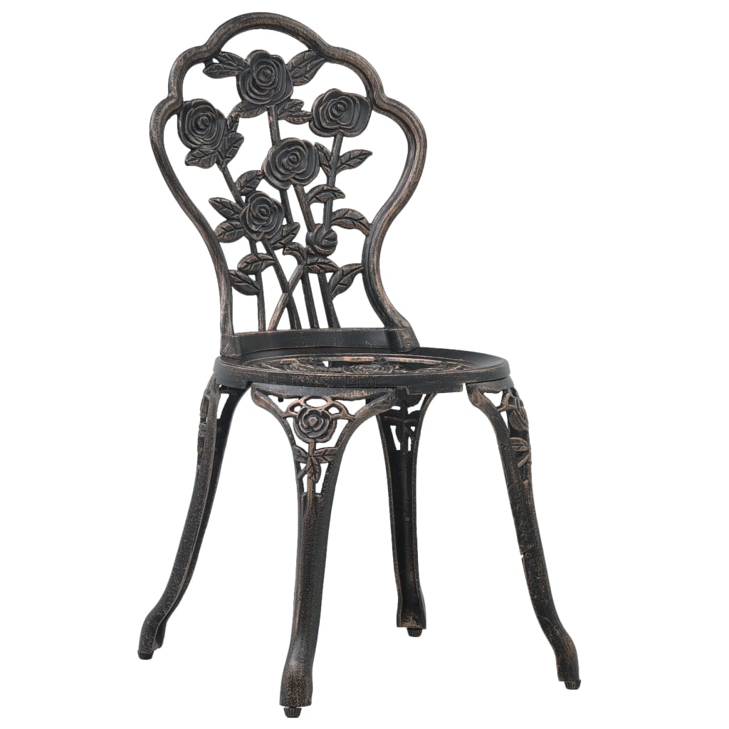 -Delige Bistroset Gietaluminium Brons