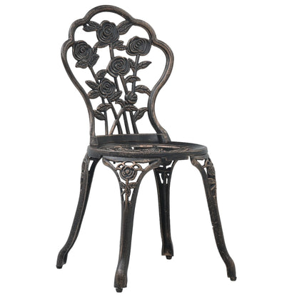 -Delige Bistroset Gietaluminium Brons