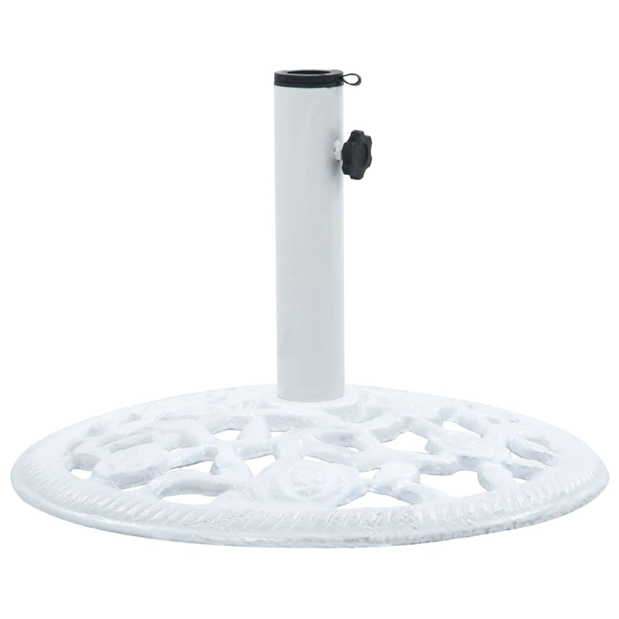 Parasolvoet 12 Kg 48 Cm Gietijzer 48 x 48 x 33 cm Wit