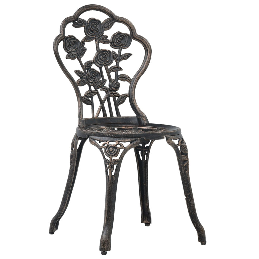 Bistrostoelen Gietaluminium Kleurig Brons
