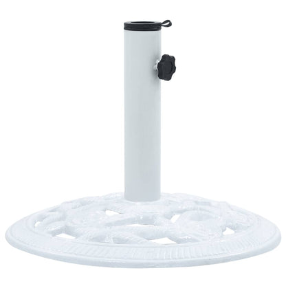 Parasolvoet 9 Kg 40 Cm Gietijzer 40 x 40 x 32 cm Wit