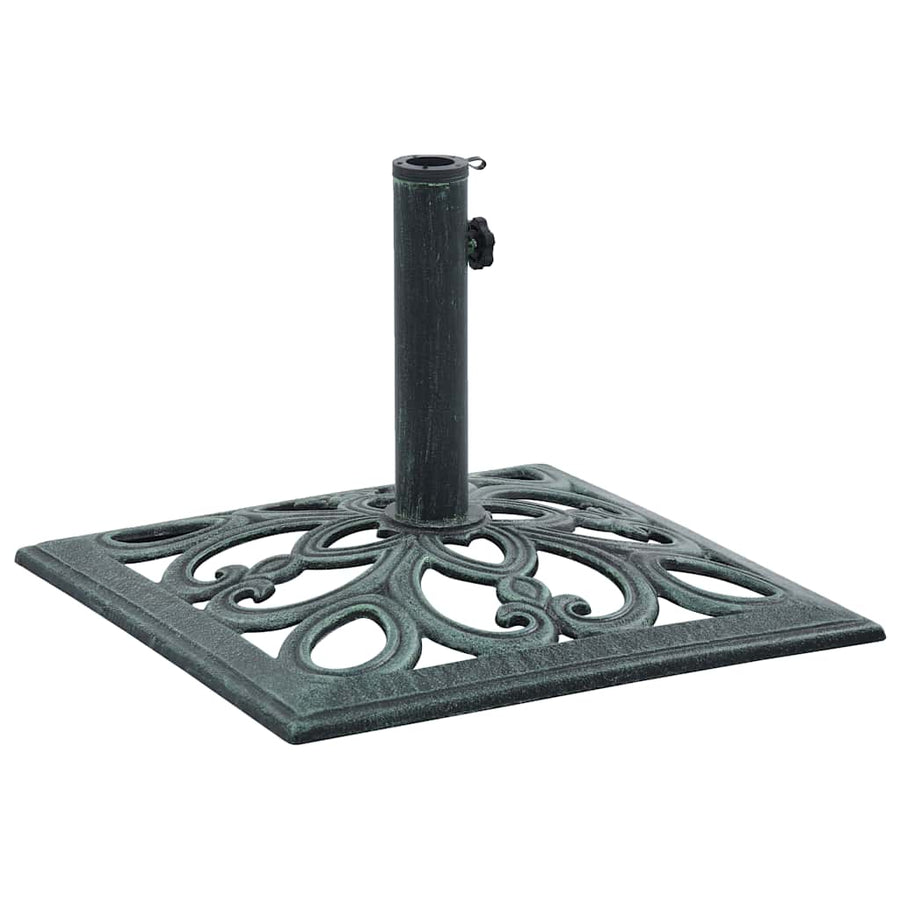 Parasolvoet 12 Kg 49 Cm Gietijzer 49 x 49 x 33 cm Groen