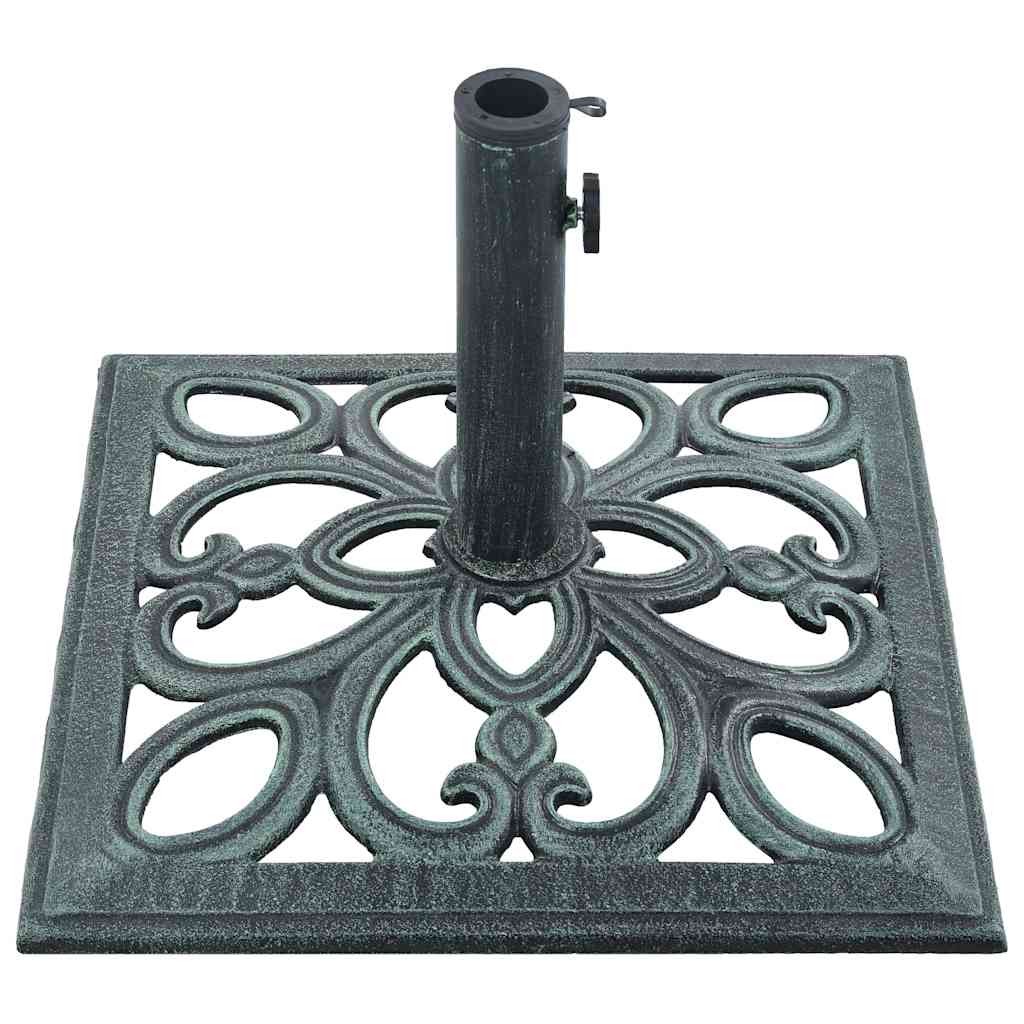 Parasolvoet 12 Kg 49 Cm Gietijzer 49 x 49 x 33 cm Groen