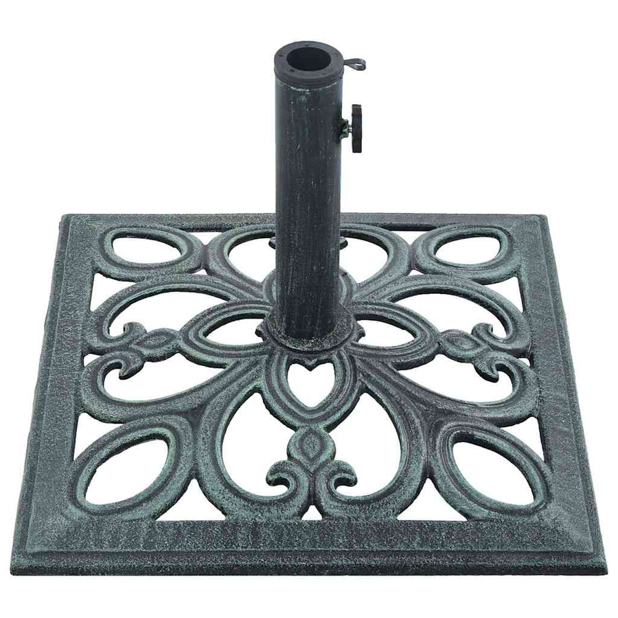 Parasolvoet 12 Kg 49 Cm Gietijzer 49 x 49 x 33 cm Groen
