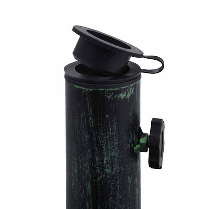 Parasolvoet 12 Kg 49 Cm Gietijzer 49 x 49 x 33 cm Groen