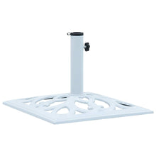 Parasolvoet 12 Kg 49 Cm Gietijzer 49 x 49 x 33 cm Wit
