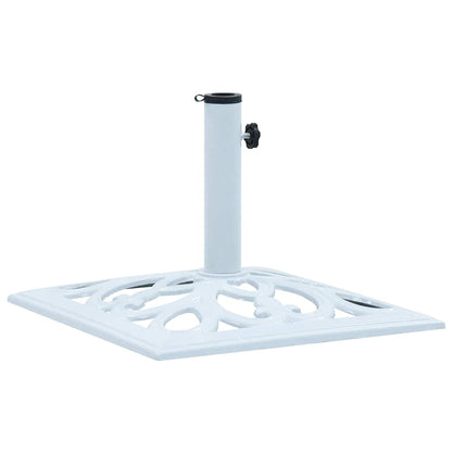 Parasolvoet 12 Kg 49 Cm Gietijzer 49 x 49 x 33 cm Wit