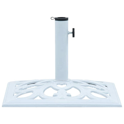 Parasolvoet 12 Kg 49 Cm Gietijzer 49 x 49 x 33 cm Wit