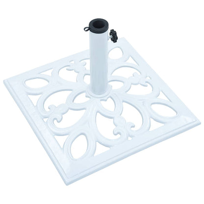 Parasolvoet 12 Kg 49 Cm Gietijzer 49 x 49 x 33 cm Wit