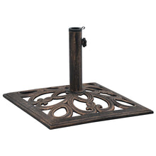 Parasolvoet 12 Kg 49 Cm Gietijzer Kleurig 49 x 49 x 33 cm Brons