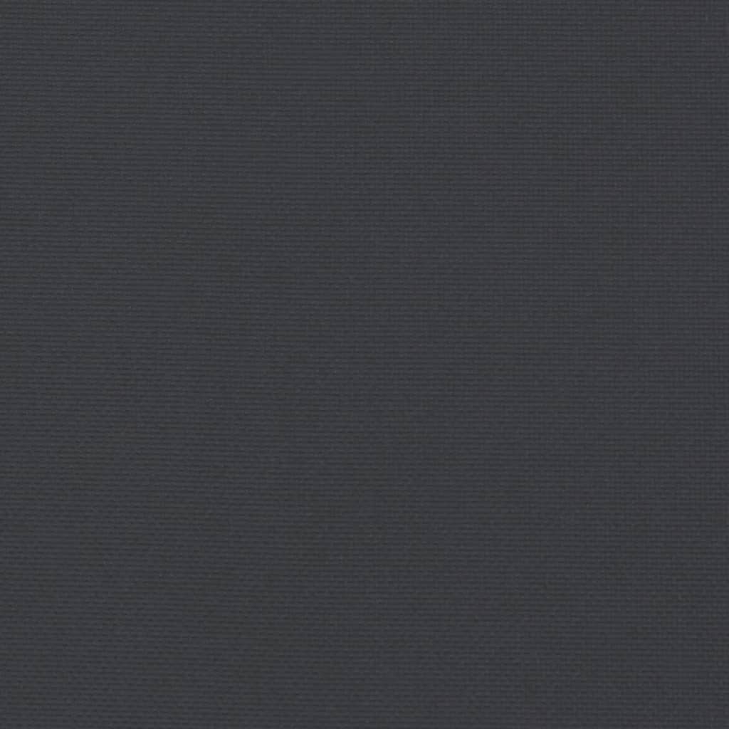 Tuinstoelkussens Hoge Rug Stof 4 120 x 50 x 3 cm Zwart