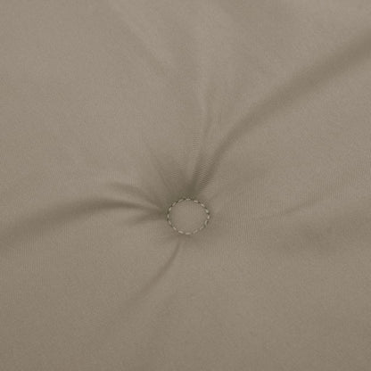 Tuinstoelkussens Hoge Rug Stof 4 120 x 50 x 3 cm Taupe