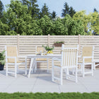 Tuinstoelkussens lage rug 4 stuks 100x50x3 cm beige