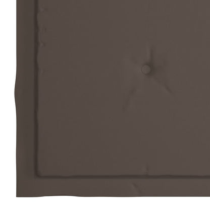 Tuinstoelkussens 4 St 40X40X3 Cm Oxford Stof Taupe Taupe 40 x 40 x 3 cm