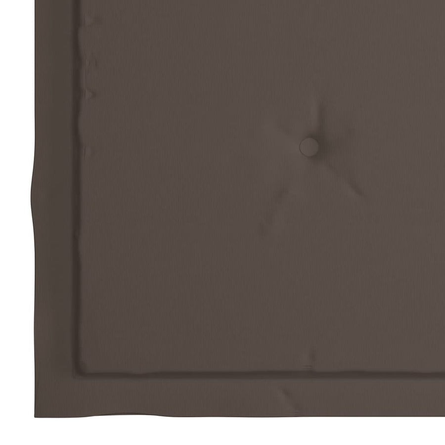 Tuinstoelkussens 4 St 40X40X3 Cm Oxford Stof Taupe Taupe 40 x 40 x 3 cm