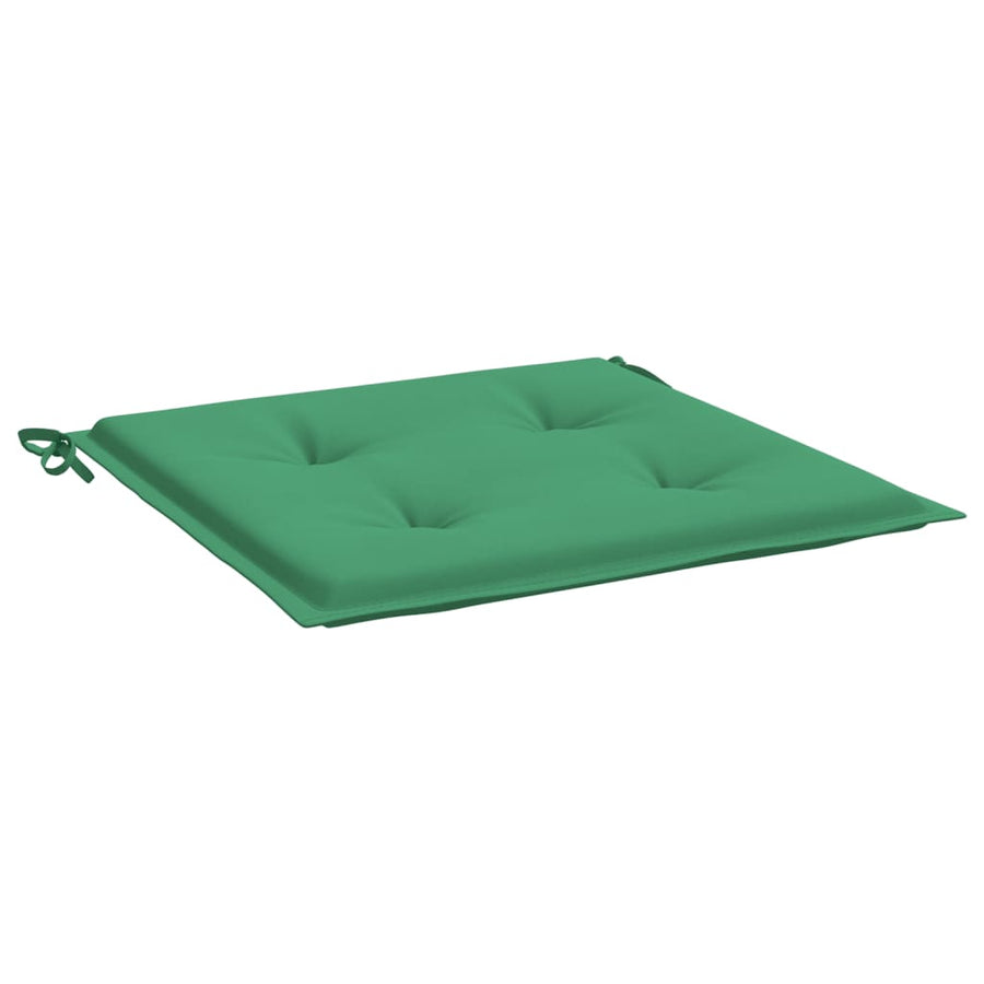 Tuinstoelkussens 2 st 50x50x3 cm oxford stof groen 2 50 x 50 x 3 cm Groen