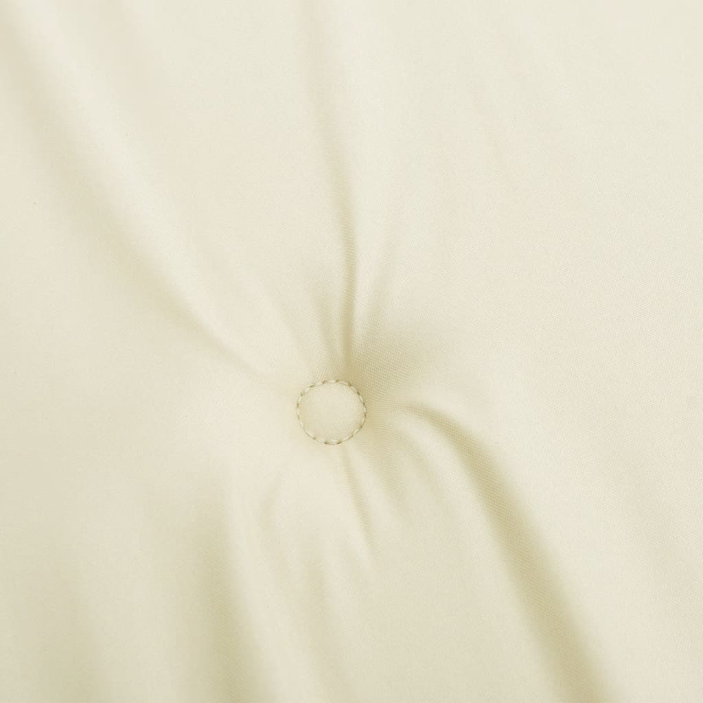 Tuinstoelkussens 2 st 50x50x3 cm oxford stof crèmekleurig 2 50 x 50 x 3 cm crème