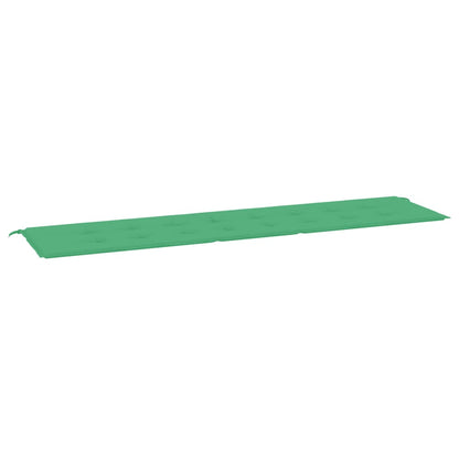 Tuinbankkussen Oxford Stof Groen 200 x 50 x 3 cm