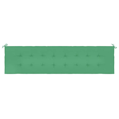 Tuinbankkussen Oxford Stof Groen 200 x 50 x 3 cm