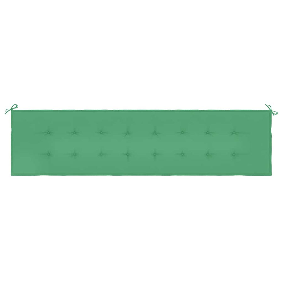 Tuinbankkussen Oxford Stof Groen 200 x 50 x 3 cm