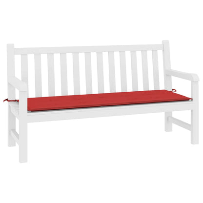Tuinbankkussen 200X50X3 Cm Oxford Stof Rood 1 200 x 50 x 3 cm