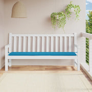 Tuinbankkussen 200x50x3 cm blauw oxford stof