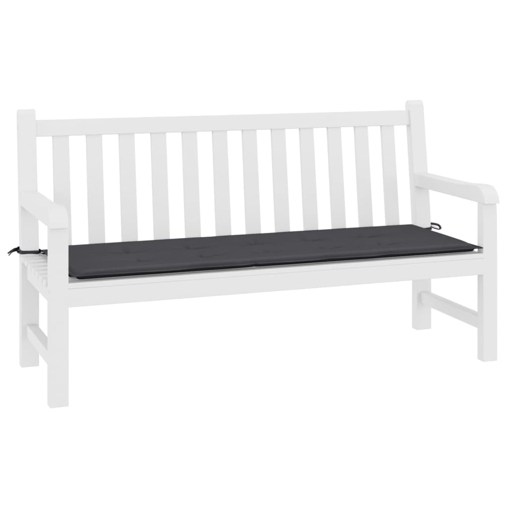 Tuinbankkussen 200X50X3 Cm Oxford Stof Antracietkleurig 1 200 x 50 x 3 cm