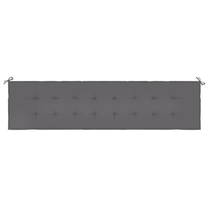 Tuinbankkussen 200X50X3 Cm Oxford Stof Antracietkleurig 1 200 x 50 x 3 cm