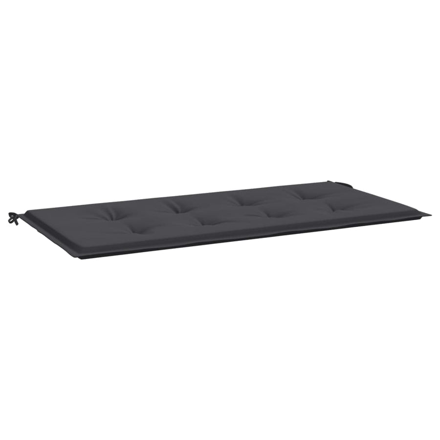 Tuinbankkussen 100X50X3 Cm Oxford Stof Zwart 100 x 50 x 3 cm