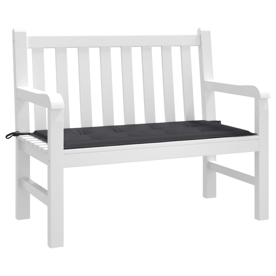 Tuinbankkussen 120x50x3 cm oxford stof zwart 120 x 50 x 3 cm Zwart
