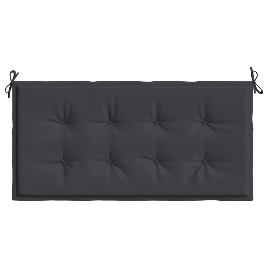 Tuinbankkussen 120x50x3 cm oxford stof zwart 120 x 50 x 3 cm Zwart