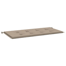 Tuinbankkussen 100x50x3 cm oxford stof taupe 100 x 50 x 3 cm Taupe
