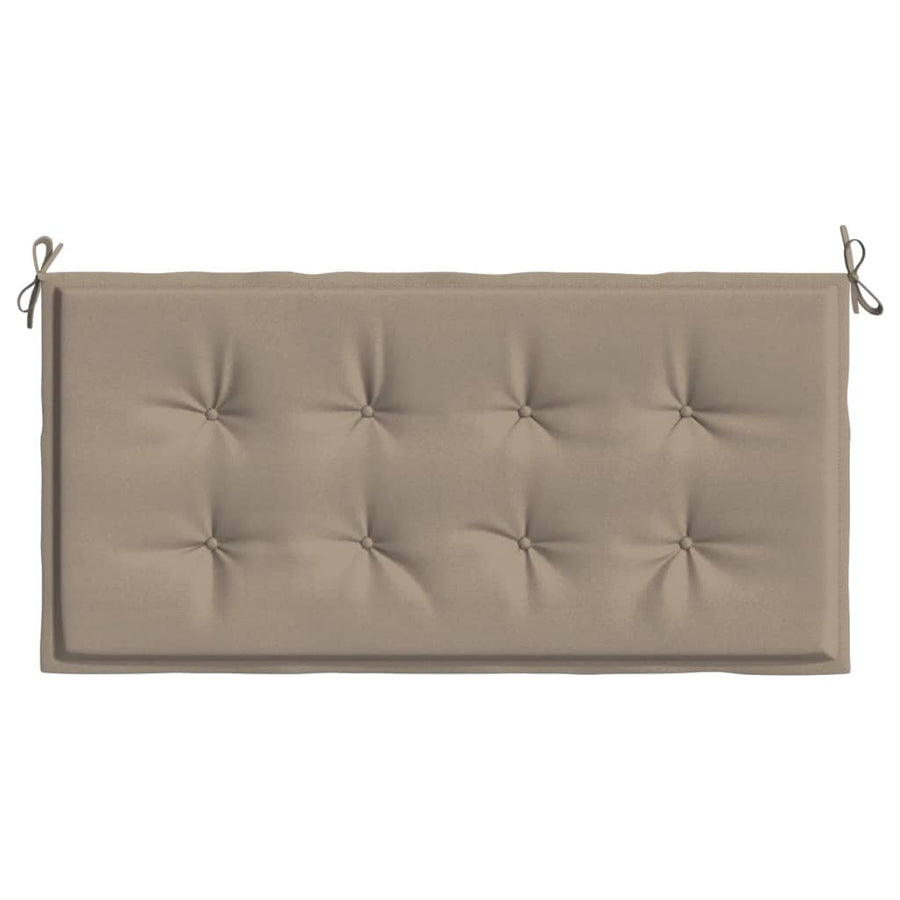 Tuinbankkussen 100x50x3 cm oxford stof taupe 100 x 50 x 3 cm Taupe