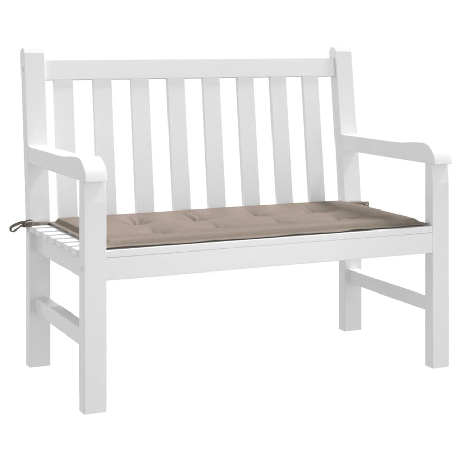 Tuinbankkussen 120x50x3 cm oxford stof taupe 120 x 50 x 3 cm Taupe