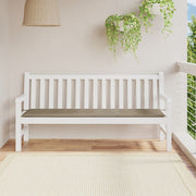 Tuinbankkussen 180x50x4 cm oxford stof taupe