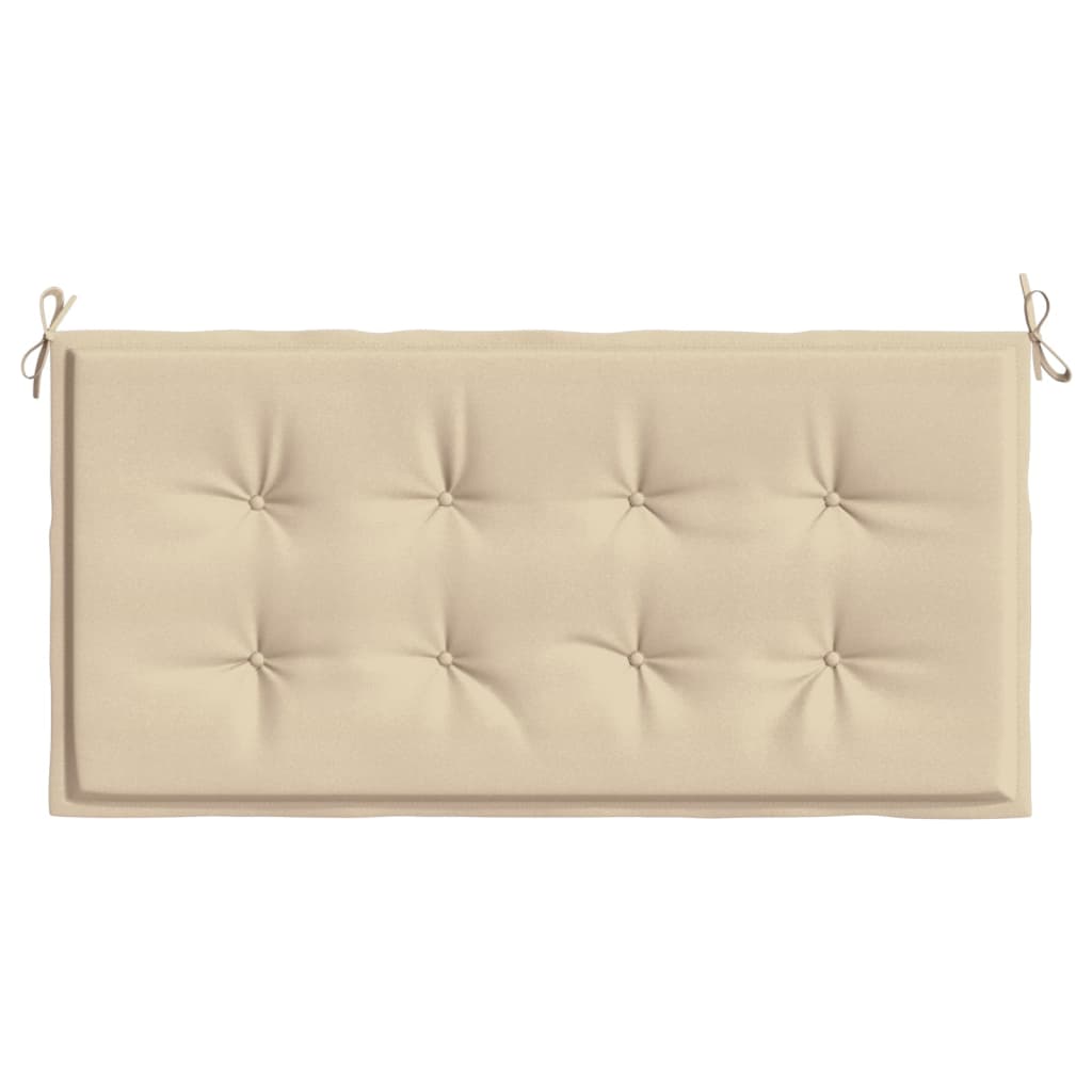 Tuinbankkussen 100x50x3 cm oxford stof beige 100 x 50 x 3 cm Beige