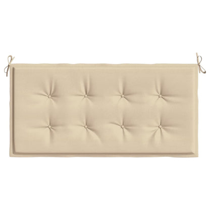 Tuinbankkussen 100x50x3 cm oxford stof beige 100 x 50 x 3 cm Beige