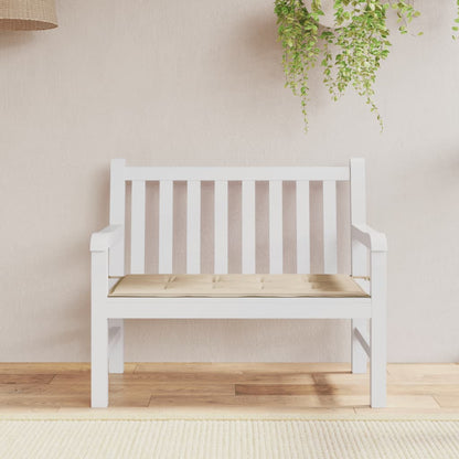 Tuinbankkussen 100x50x3 cm oxford stof beige 100 x 50 x 3 cm Beige