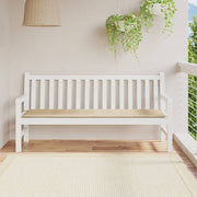 Tuinbankkussen 180x50x3 cm beige oxford stof