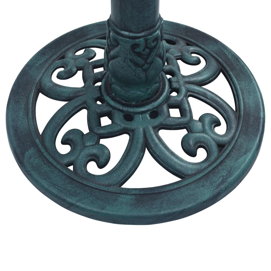 Vogelbadje Met Fontein 50X91 Cm Kunststof Groen